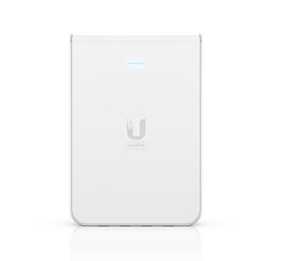 Ubiquiti UniFi Wi-Fi 6 In-Wall Wall-mounted Access Point with a Built-in PoE Switch,115 m²  Coverage Ubiquiti UniFi Wi-Fi 6 In-Wall Wall-mounted Access Point with a Built-in PoE Switch,115 m²  Coverage